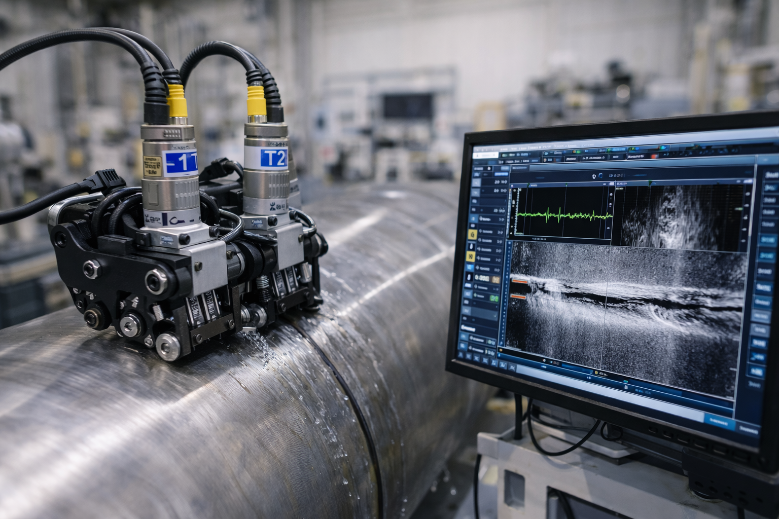 NDT Method: Time of Flight Diffraction (TOFD)