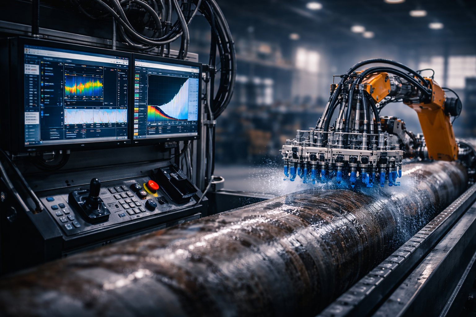 Robotic Fluorescent & Penetrant Inspection